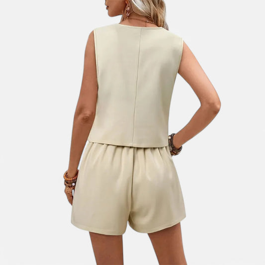 Chardon | Women’s Waistcoat Set – Sleek, Tailored, Effortless