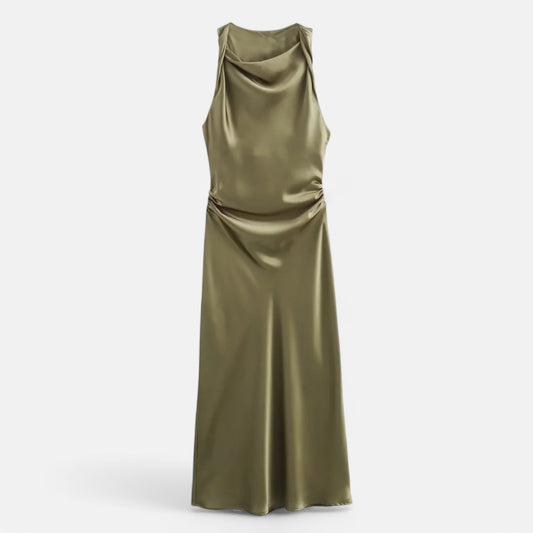 Chardon | Women’s Satin Slip Dress – Silky, Sleek, Effortless