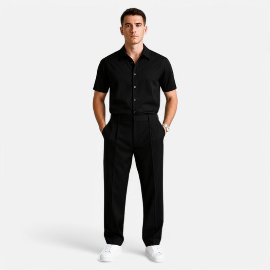 Chardon | Men’s Loose-Fit Trousers – Light, Relaxed, Refined