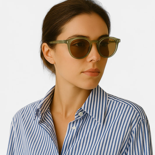 Chardon | Women’s Striped Blouse Shirt– Fresh, Tailored, Effortless