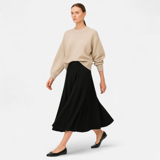 Chardon | Women’s Mid-Length Knitted Skirt