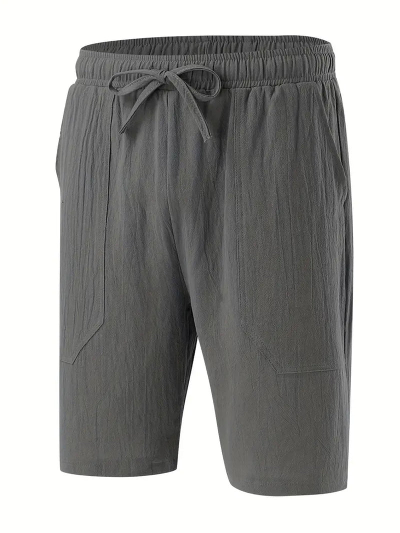 Chardon | Men’s Linen-Cotton Shorts – Light, Cool, Refined
