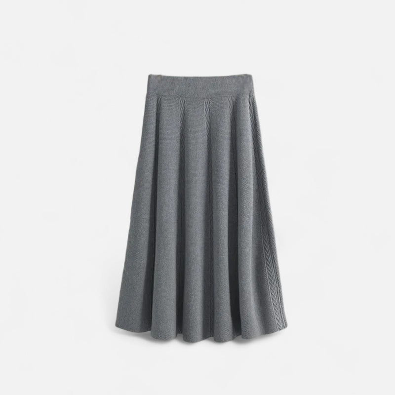 Chardon | Women’s Mid-Length Knitted Skirt