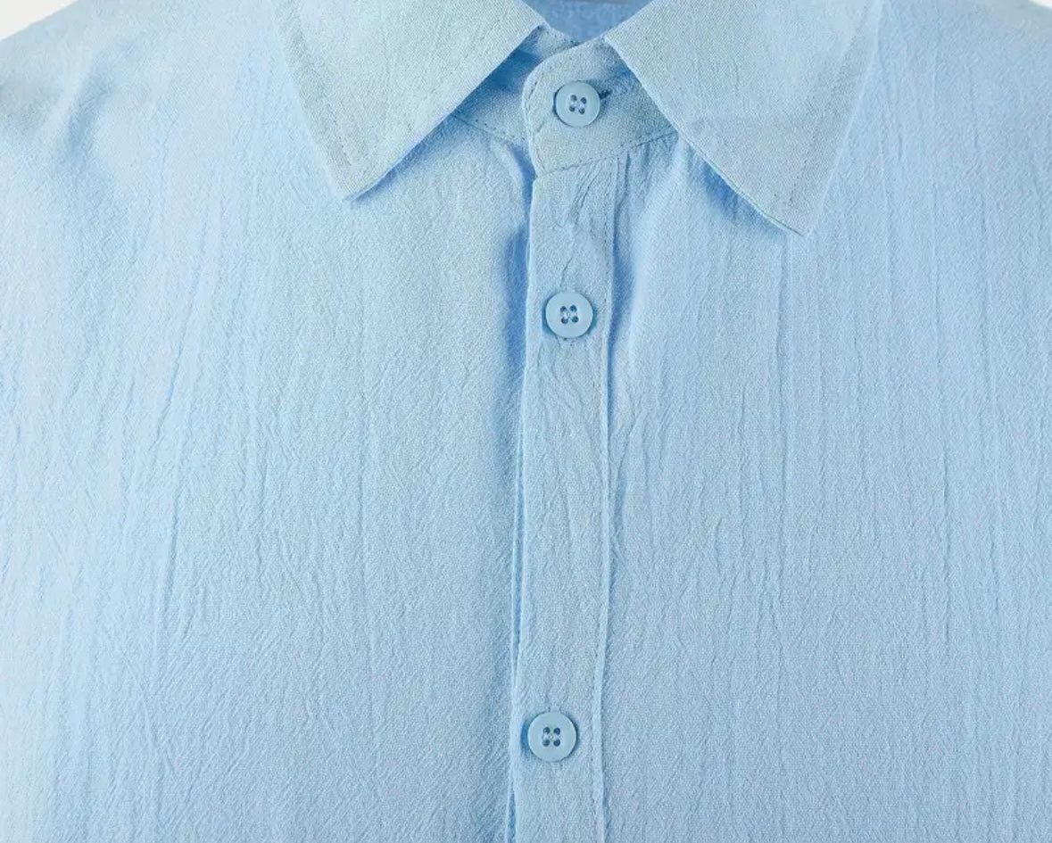 Chardon | Men’s Cotton-Linen Shirt – Easy, Timeless, Autumn-Ready