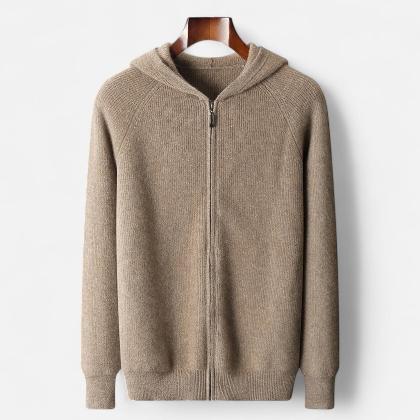 Chardon | Men’s Merino Wool Hooded Zipper