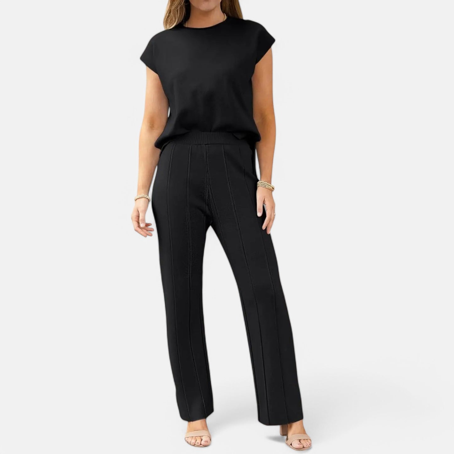 Chardon | Women’s Knit Set – Cool, Minimal, Effortless
