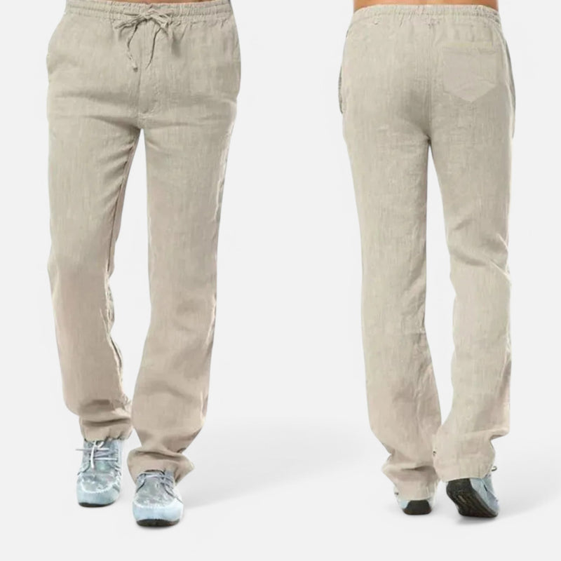 Chardon | Men’s Linen Trousers – Clean, Cool, Effortless