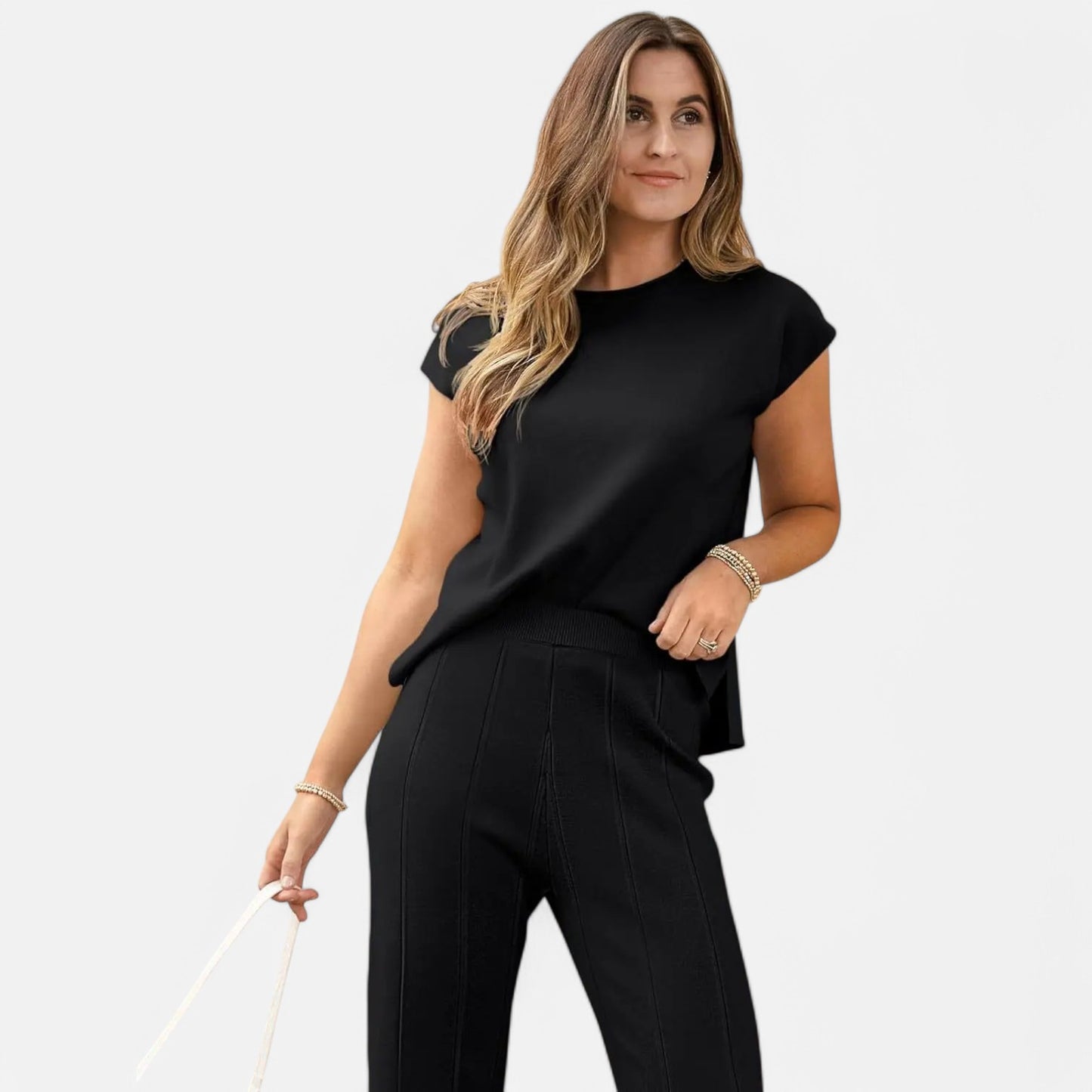 Chardon | Women’s Knit Set – Cool, Minimal, Effortless