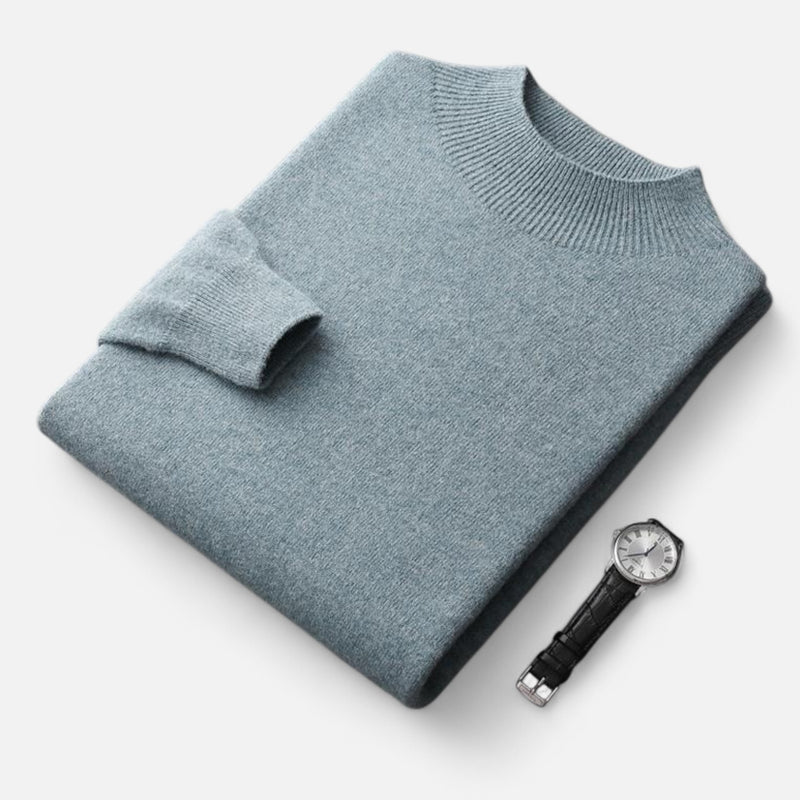 Chardon | Men’s Half Collar Wool Sweater