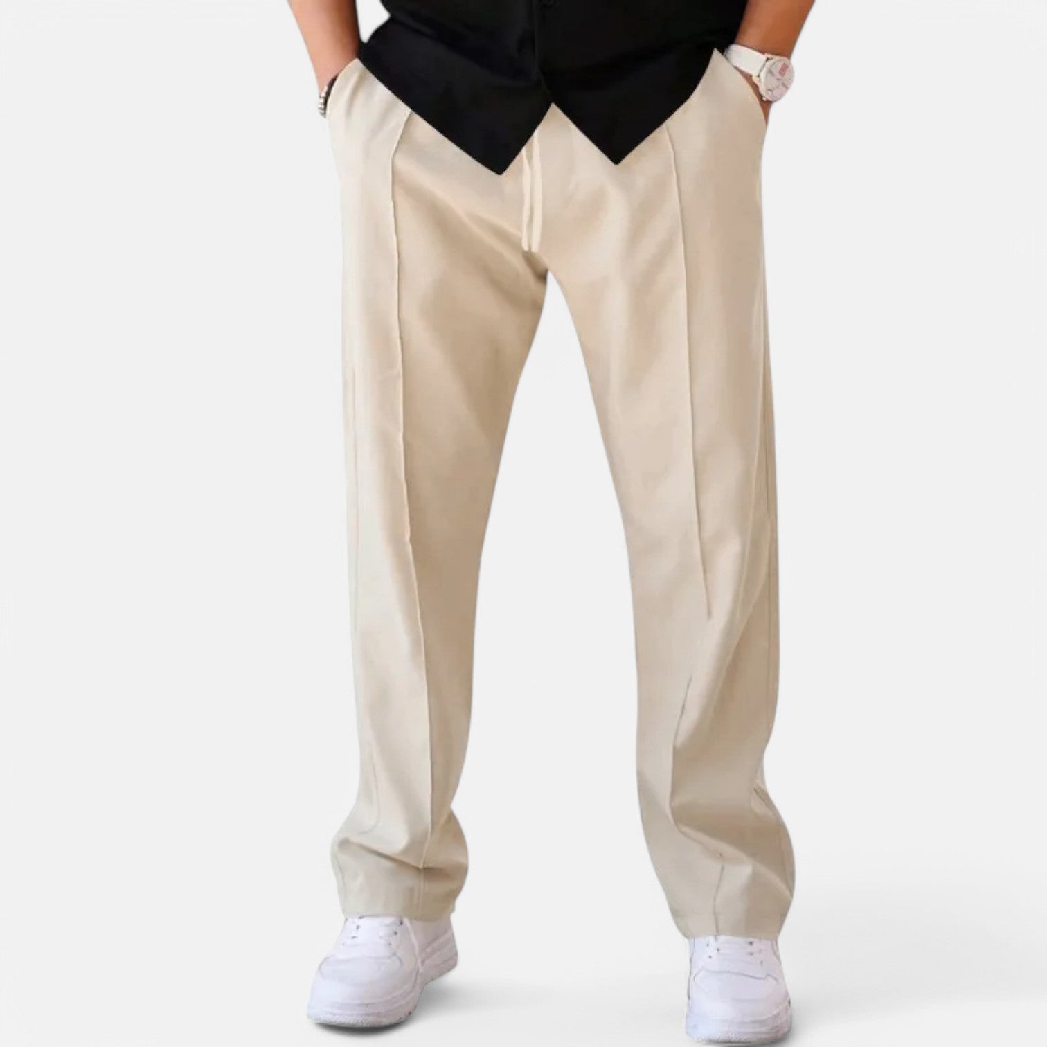 Chardon | Men’s Loose-Fit Trousers – Light, Relaxed, Refined