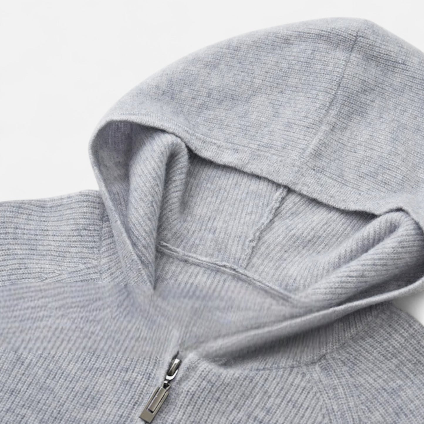 Chardon | Men’s Merino Wool Hooded Zipper