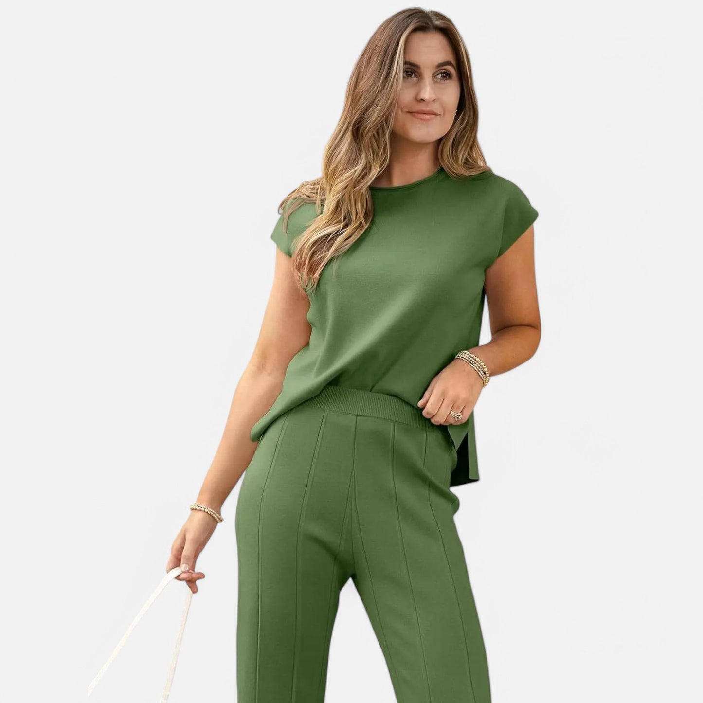 Chardon | Women’s Knit Set – Cool, Minimal, Effortless