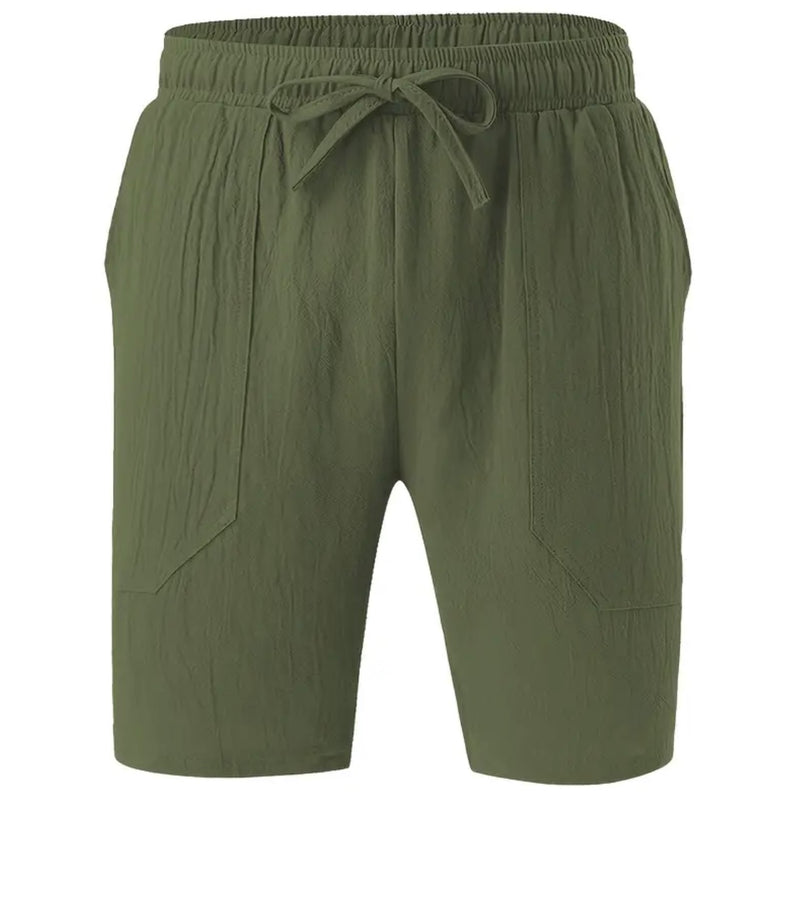 Chardon | Men’s Linen-Cotton Shorts – Light, Cool, Refined