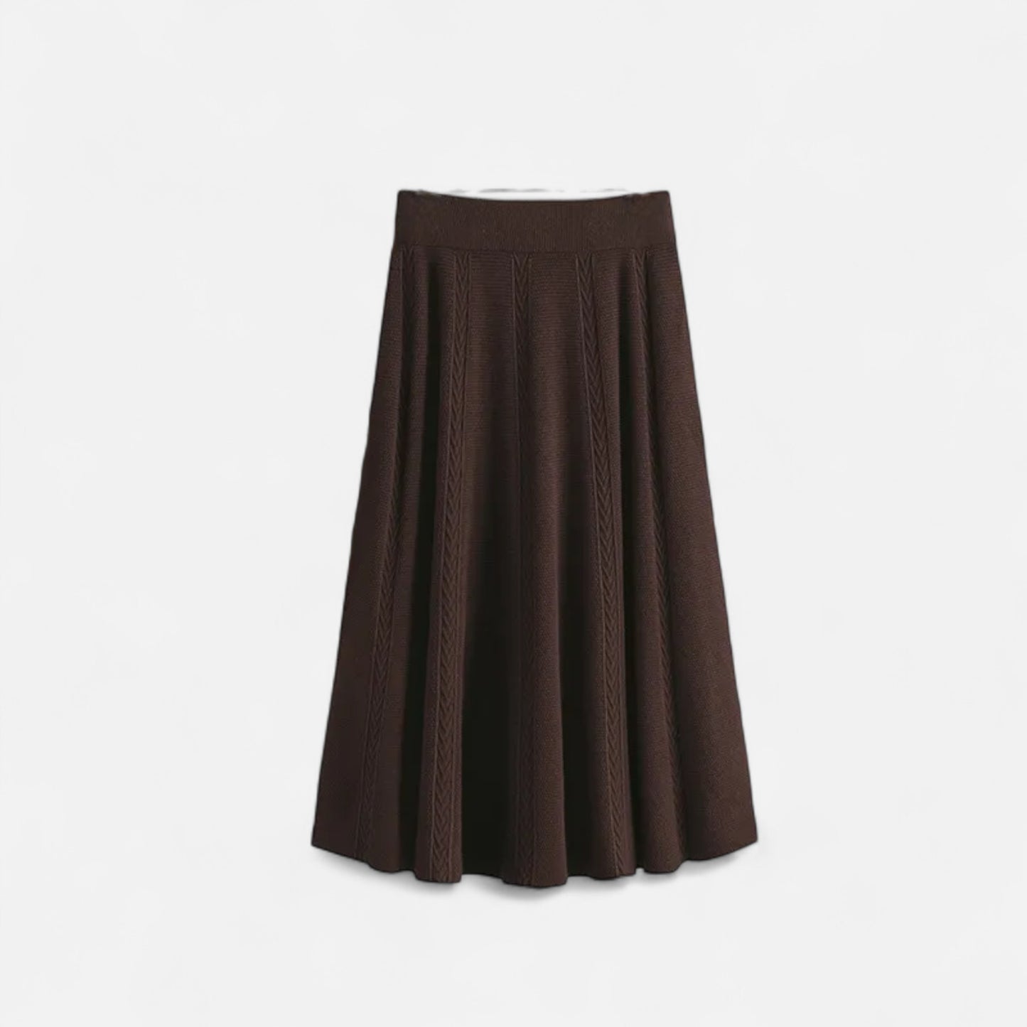 Chardon | Women’s Mid-Length Knitted Skirt