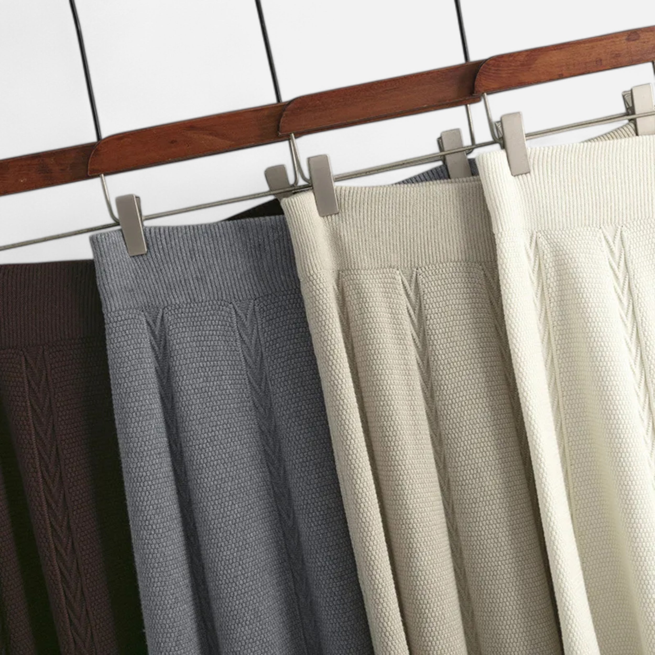 Chardon | Women’s Mid-Length Knitted Skirt