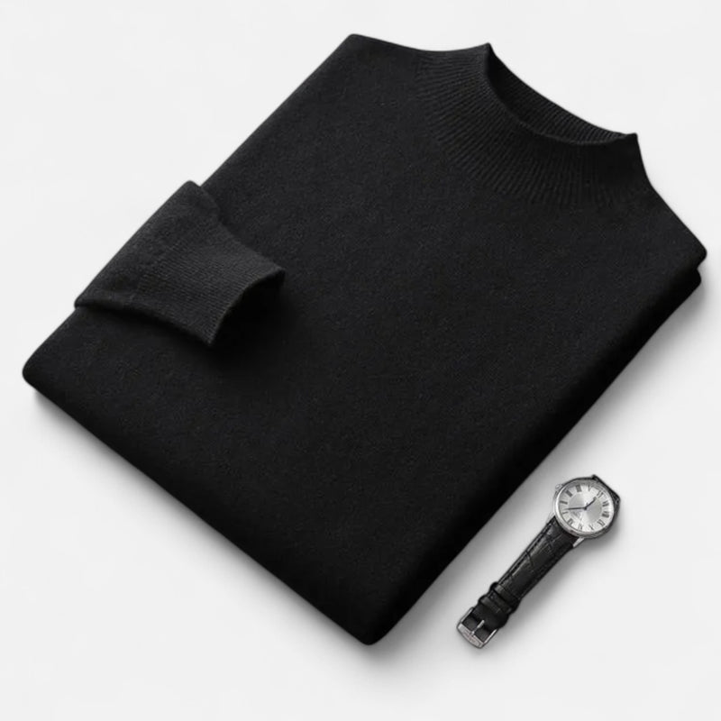 Chardon | Men’s Half Collar Wool Sweater