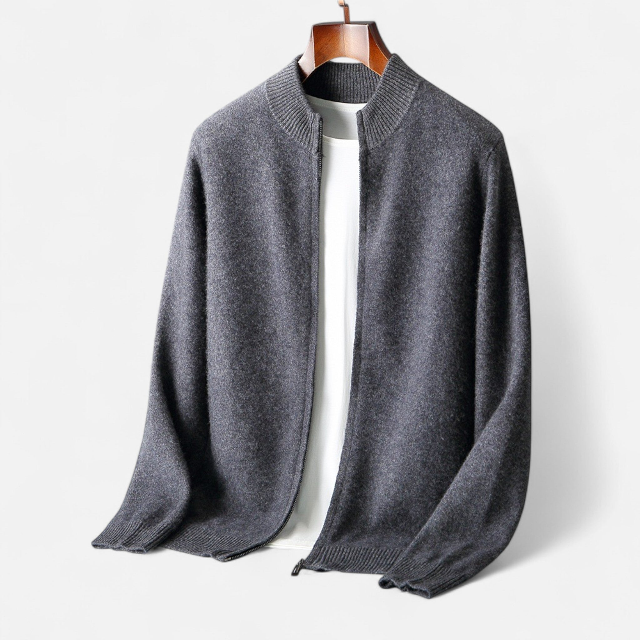 Chardon | Men’s Wool Knit Collar Sweater