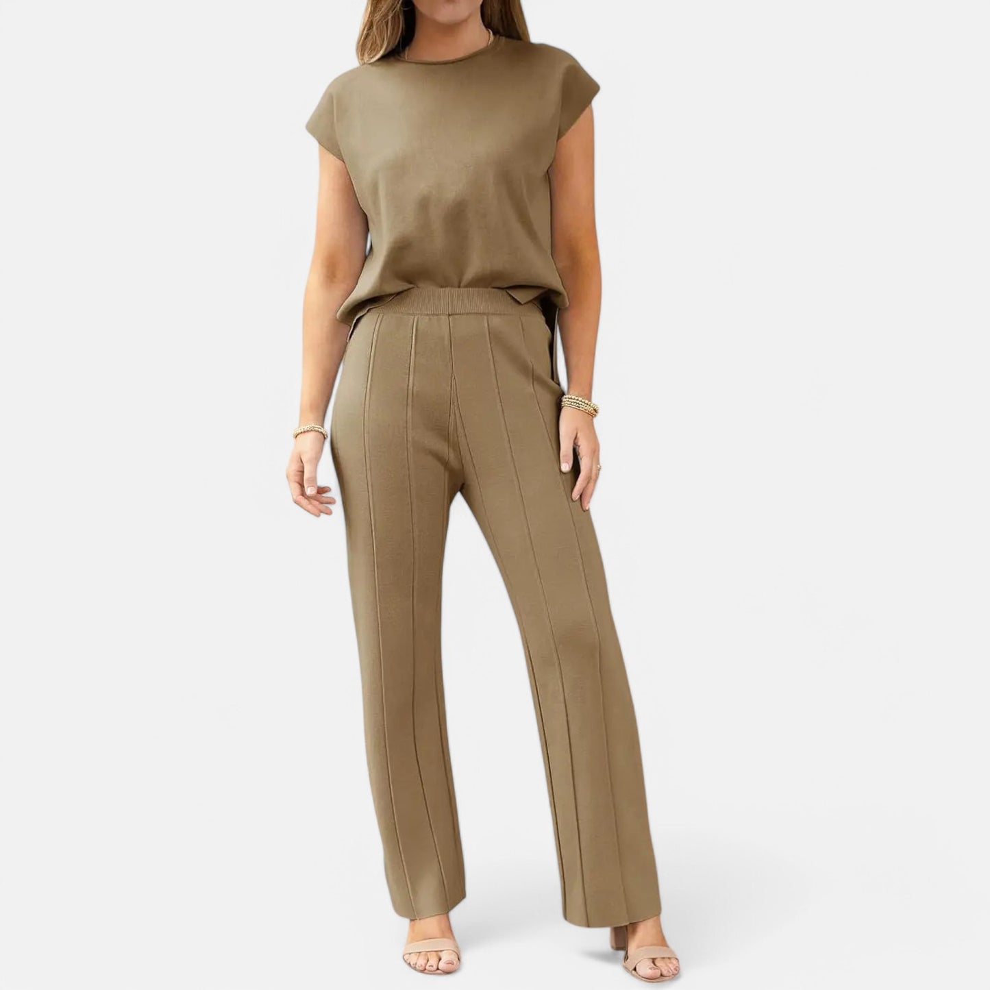 Chardon | Women’s Knit Set – Cool, Minimal, Effortless