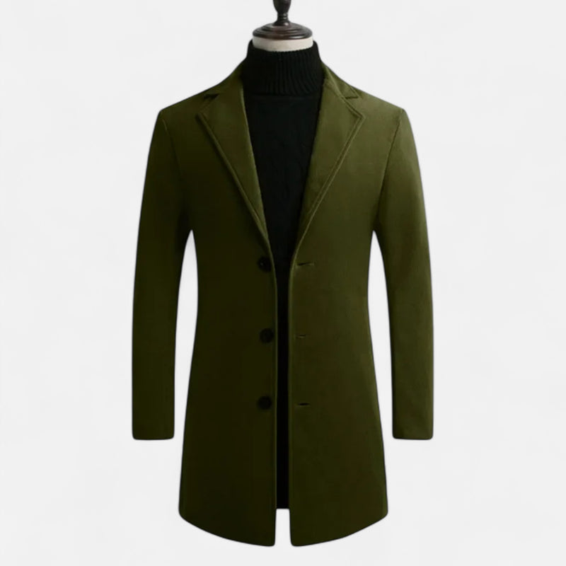 Chardon | Men’s Classic Mid-Length Trench Coat
