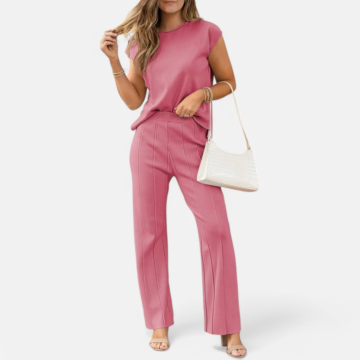 Chardon | Women’s Knit Set – Cool, Minimal, Effortless