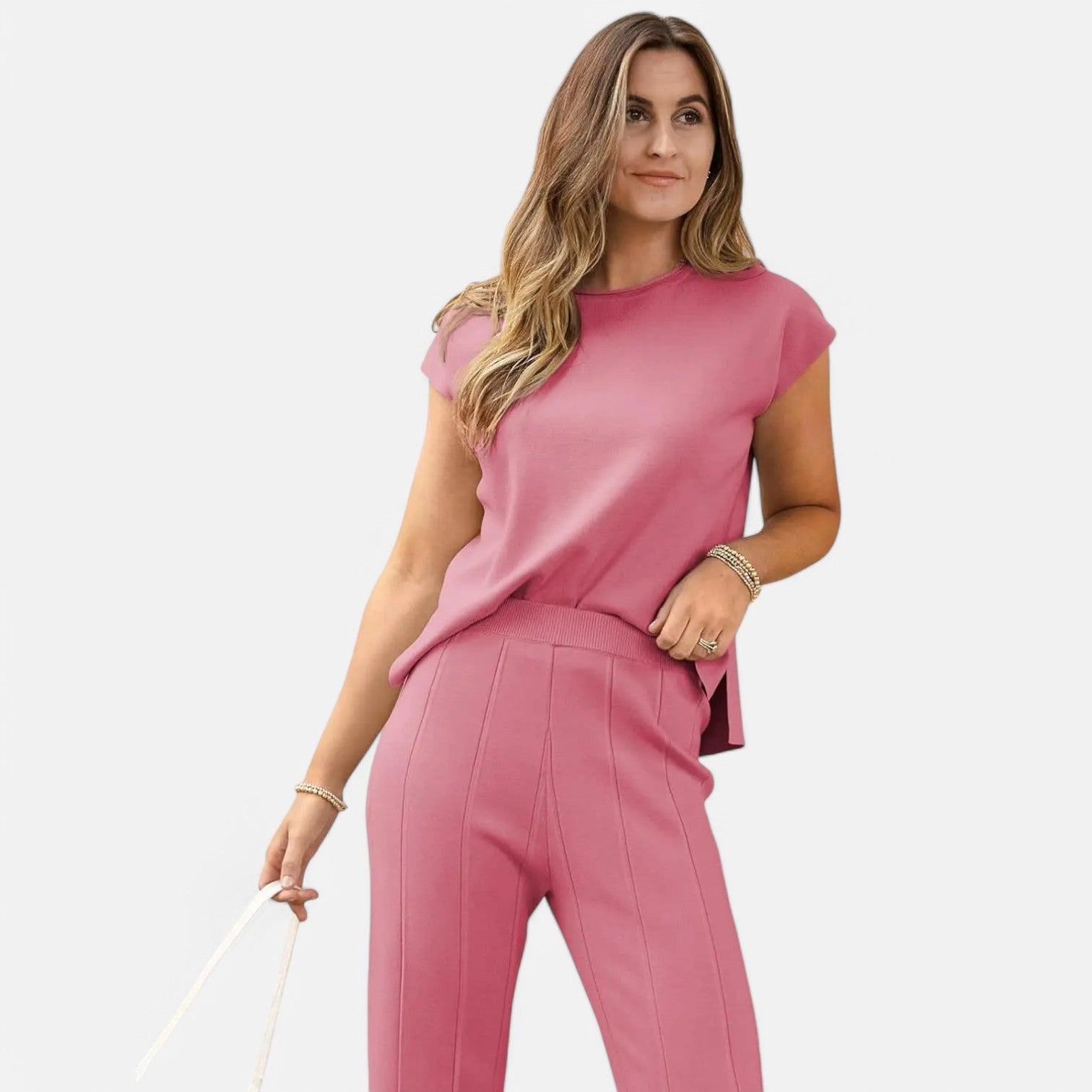 Chardon | Women’s Knit Set – Cool, Minimal, Effortless