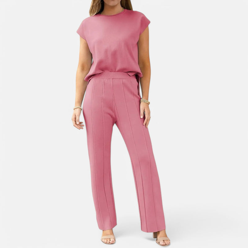 Chardon | Women’s Knit Set – Cool, Minimal, Effortless