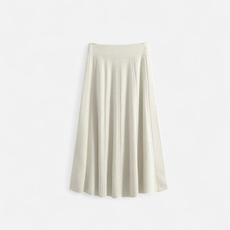 Chardon | Women’s Mid-Length Knitted Skirt