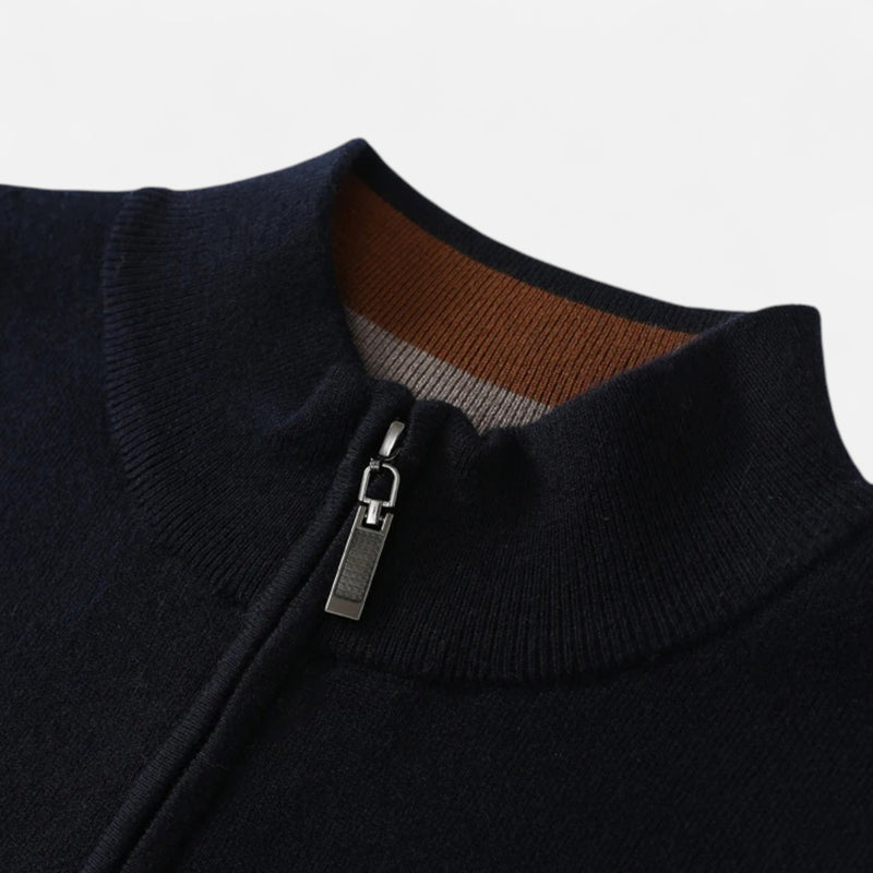 Chardon | Men’s Merino Wool Half-Zip Sweater