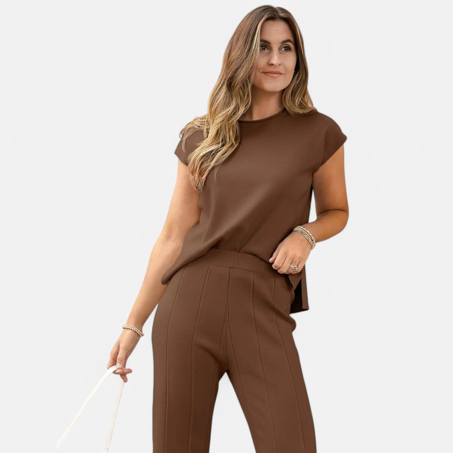 Chardon | Women’s Knit Set – Cool, Minimal, Effortless