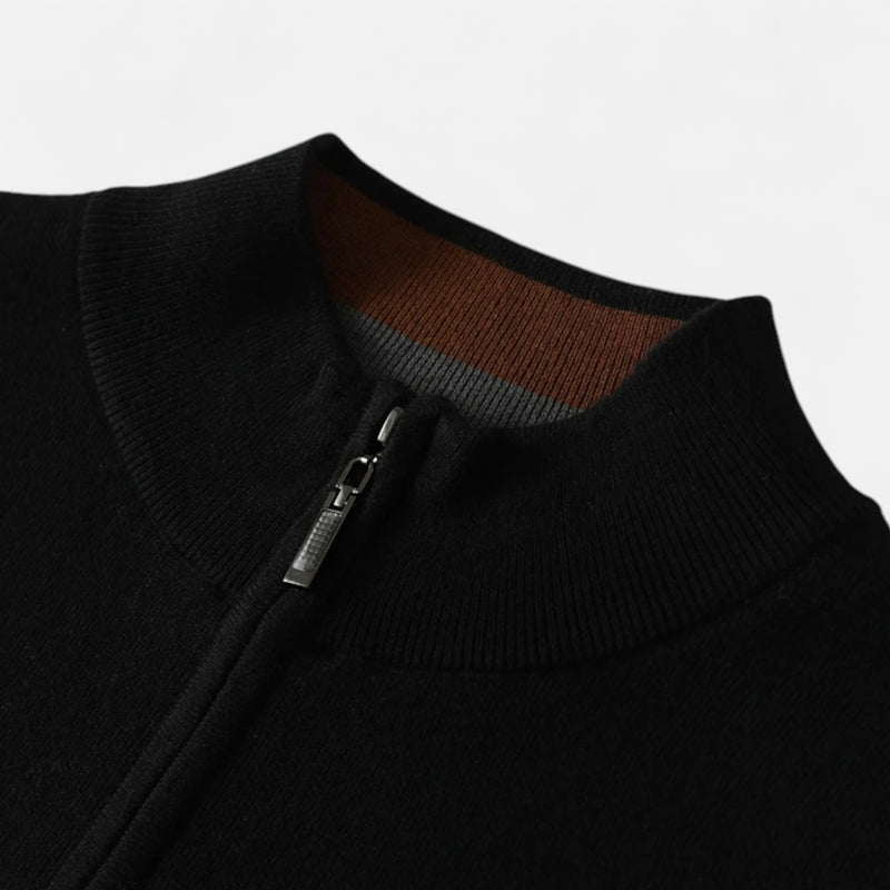 Chardon | Men’s Merino Wool Half-Zip Sweater