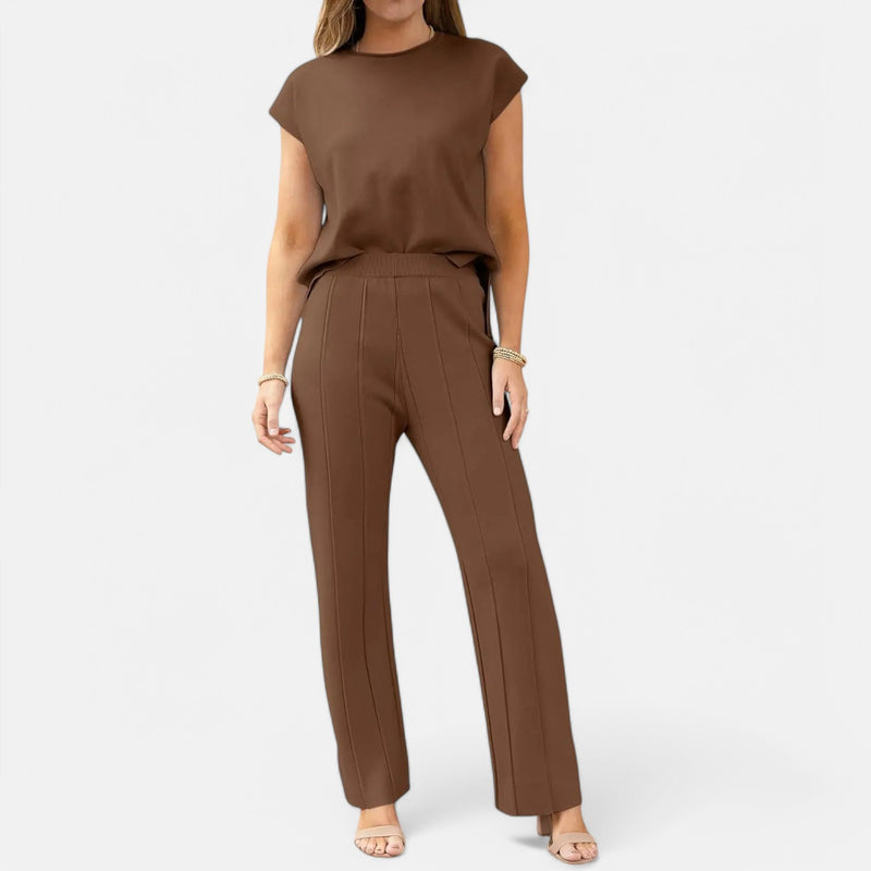 Chardon | Women’s Knit Set – Cool, Minimal, Effortless