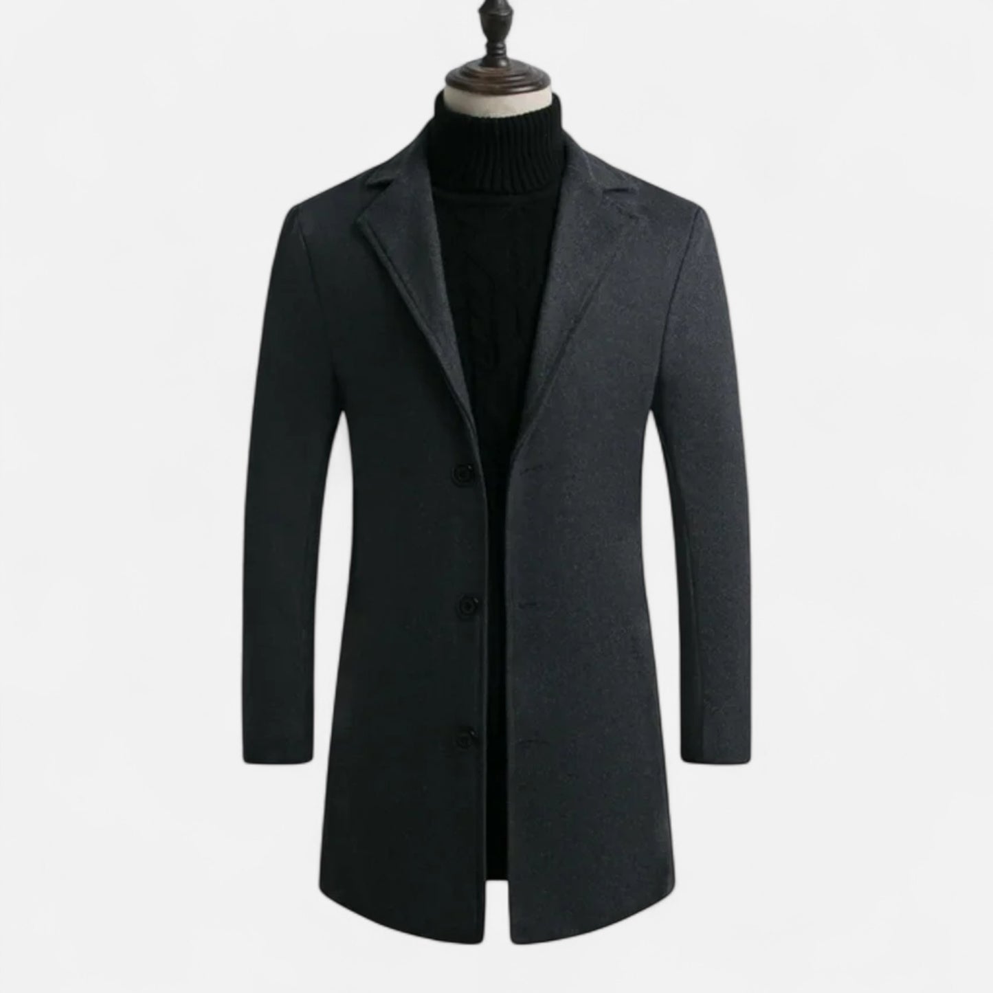 Chardon | Men’s Classic Mid-Length Trench Coat