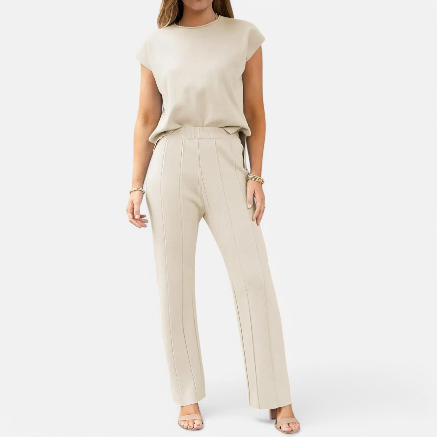 Chardon | Women’s Knit Set – Cool, Minimal, Effortless