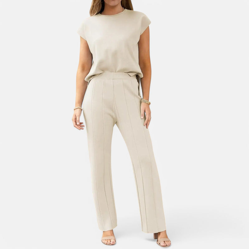 Chardon | Women’s Knit Set – Cool, Minimal, Effortless