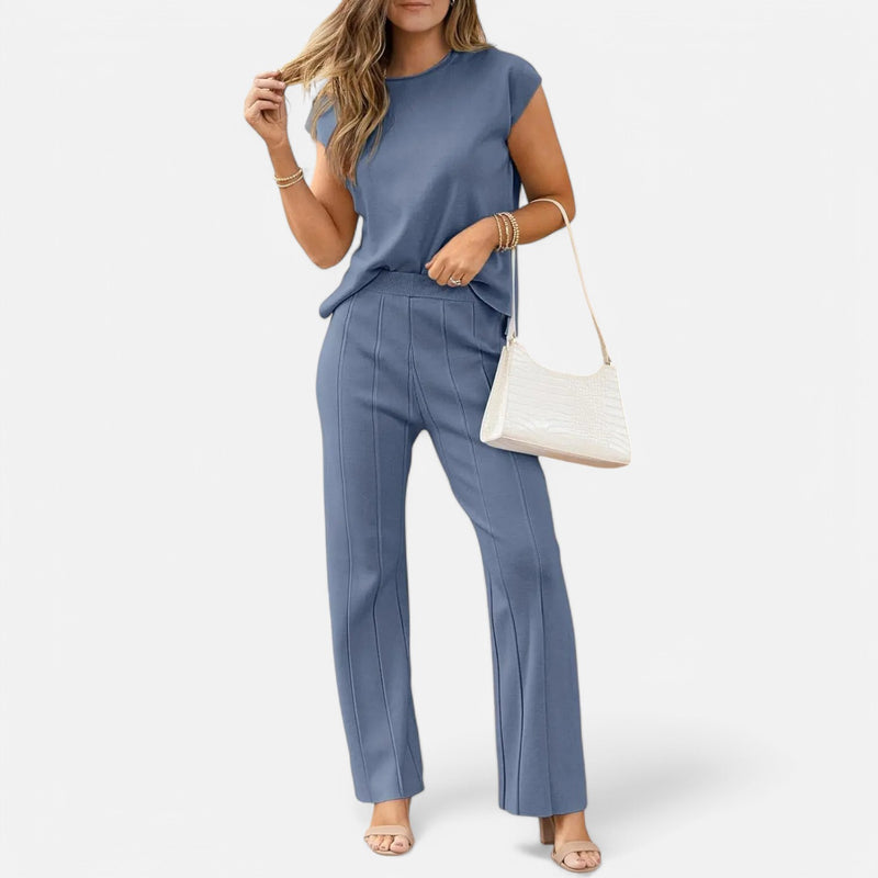 Chardon | Women’s Knit Set – Cool, Minimal, Effortless