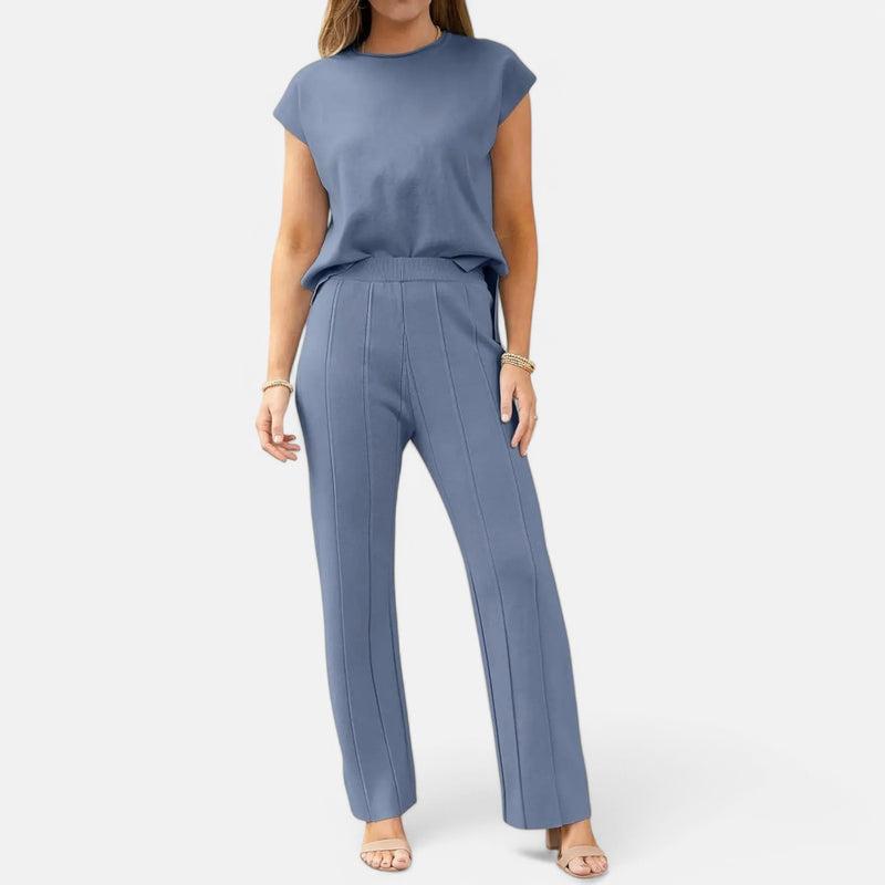 Chardon | Women’s Knit Set – Cool, Minimal, Effortless