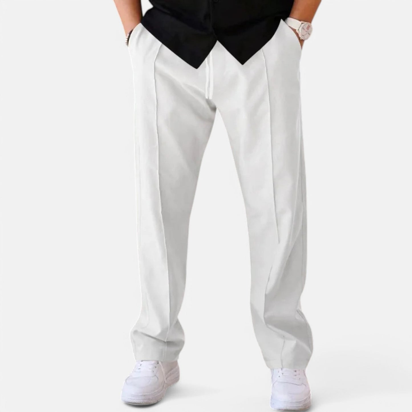 Chardon | Men’s Loose-Fit Trousers – Light, Relaxed, Refined