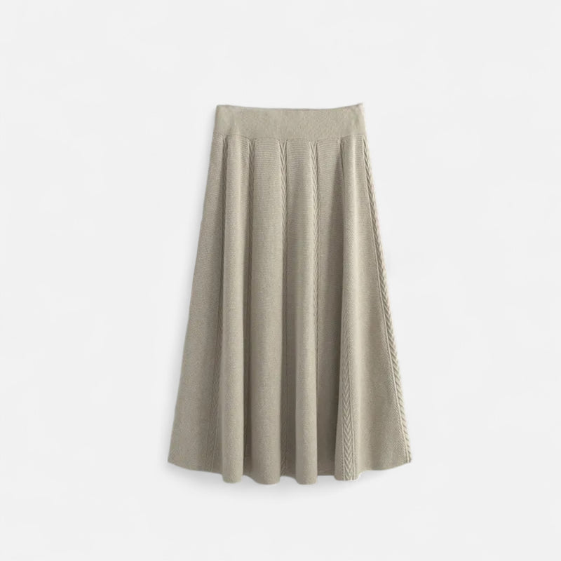 Chardon | Women’s Mid-Length Knitted Skirt