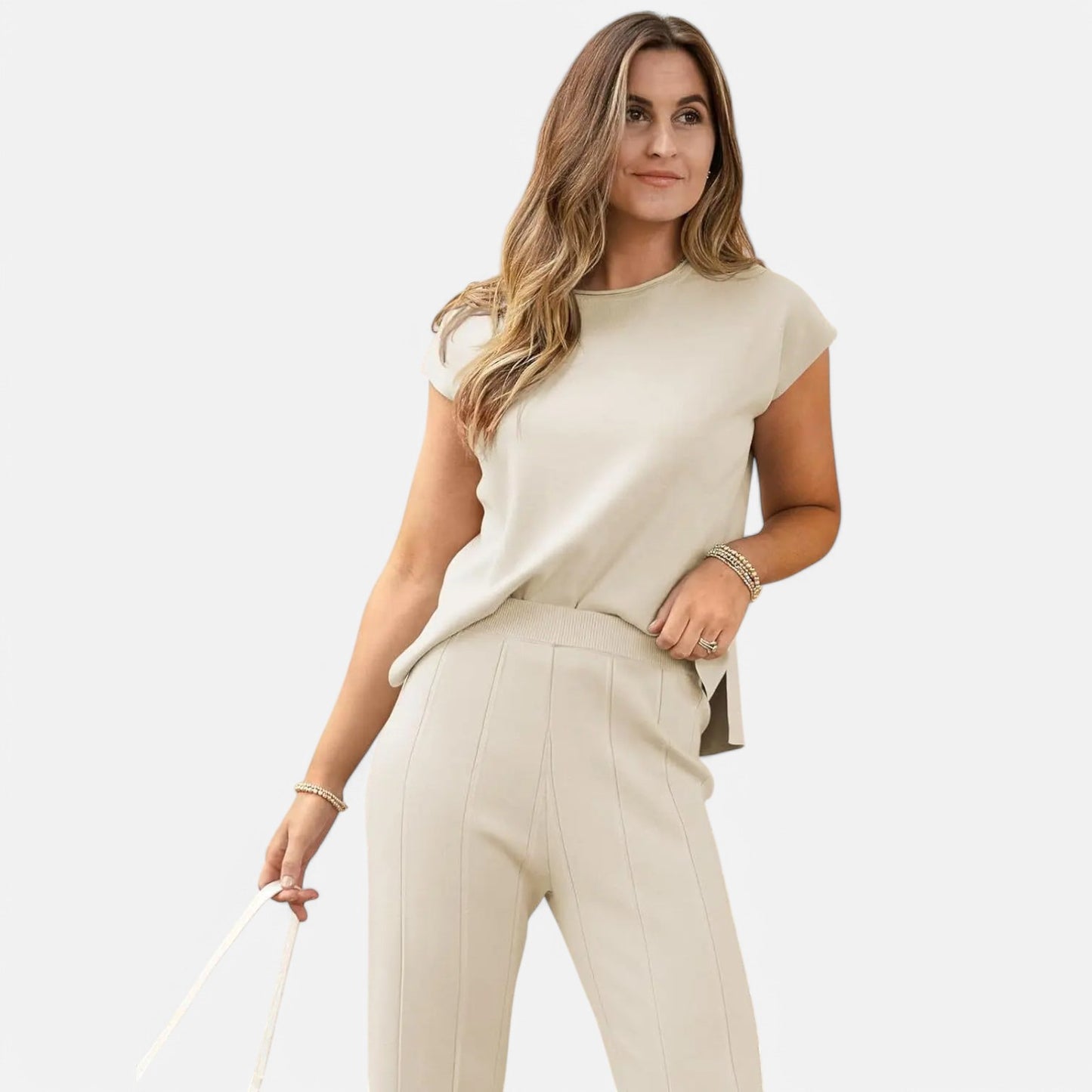 Chardon | Women’s Knit Set – Cool, Minimal, Effortless