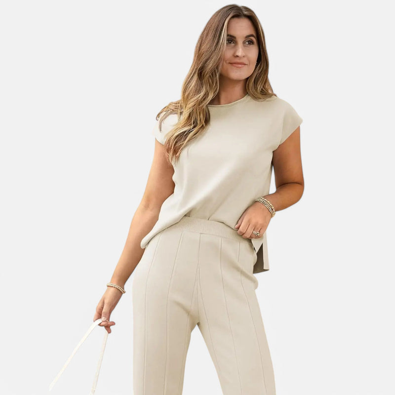 Chardon | Women’s Knit Set – Cool, Minimal, Effortless