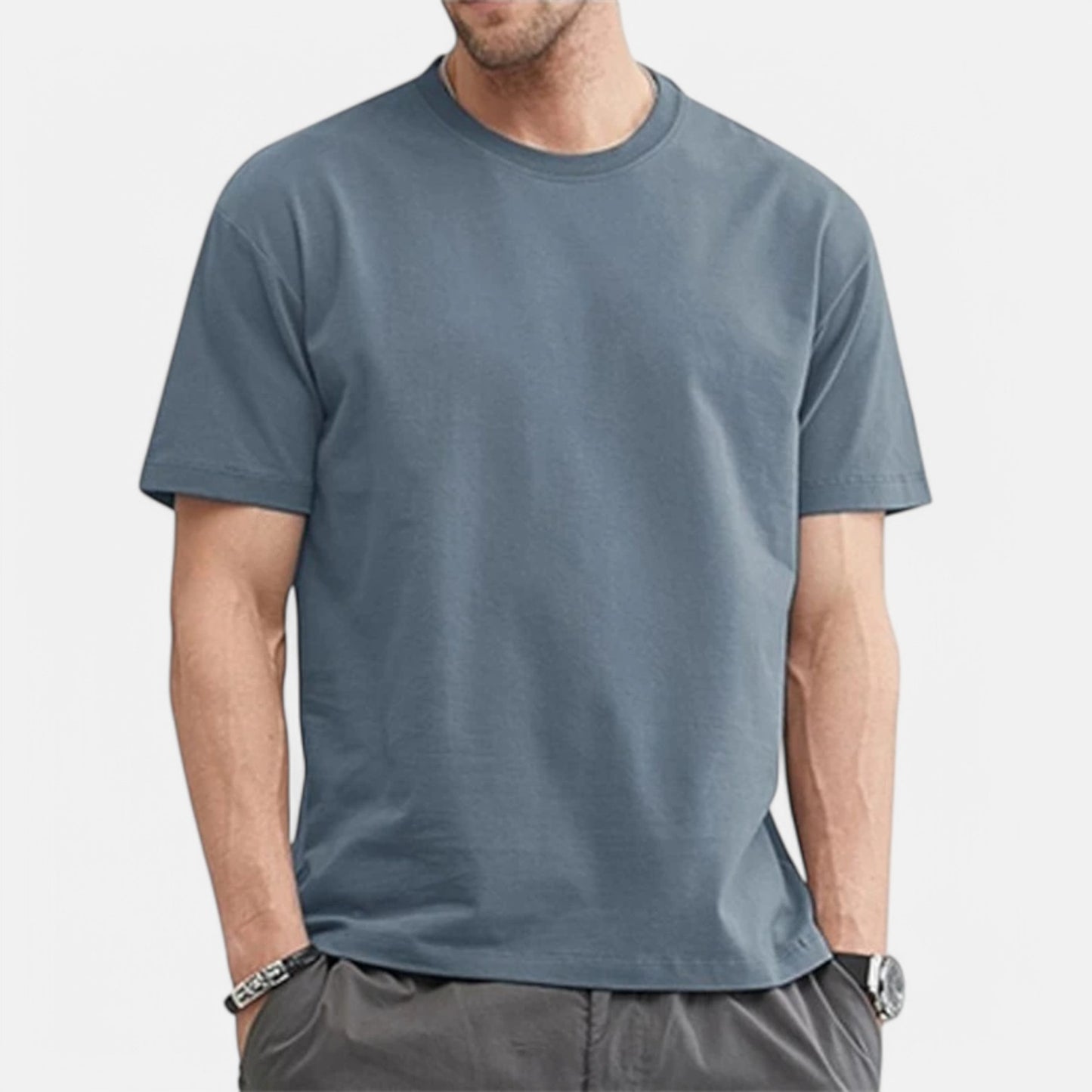 Chardon | Men’s Cotton Tee – Classic, Clean, Everyday