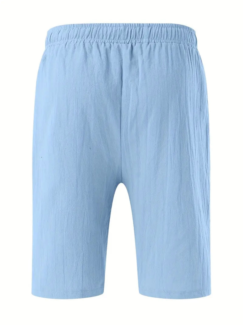 Chardon | Men’s Linen-Cotton Shorts – Light, Cool, Refined