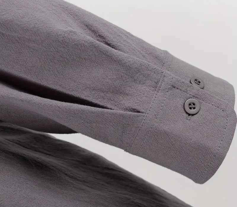 Chardon | Men’s Cotton-Linen Shirt – Easy, Timeless, Autumn-Ready