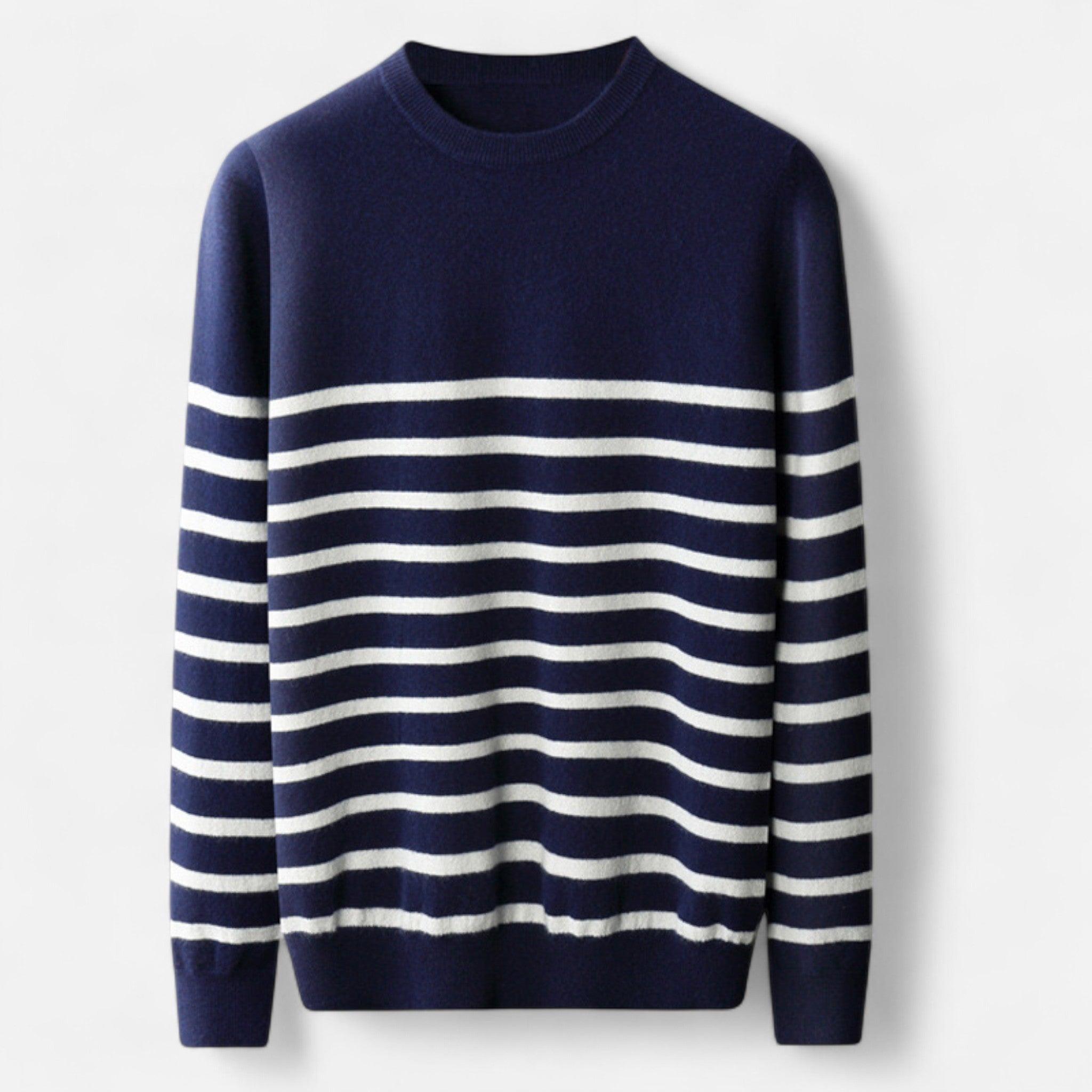 Chardon | Men’s Striped Knitted Crew Sweater