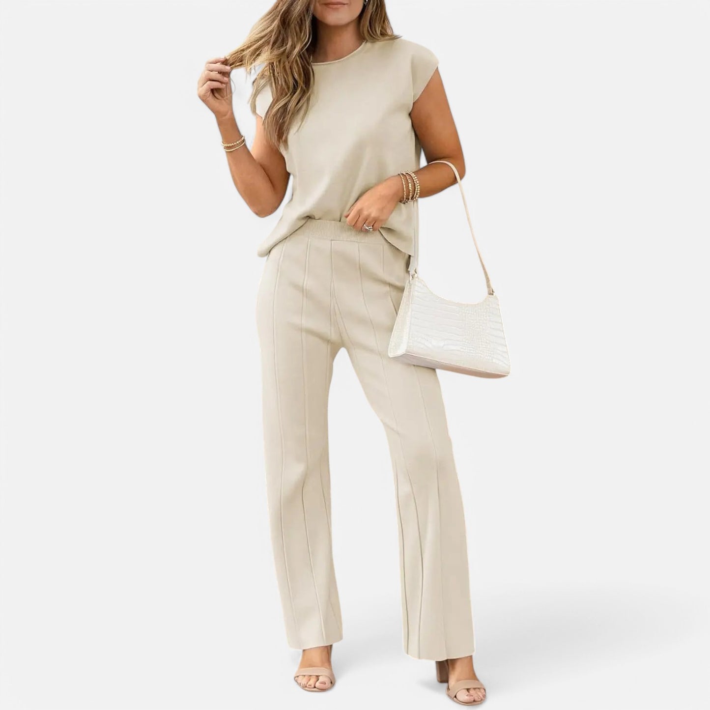 Chardon | Women’s Knit Set – Cool, Minimal, Effortless