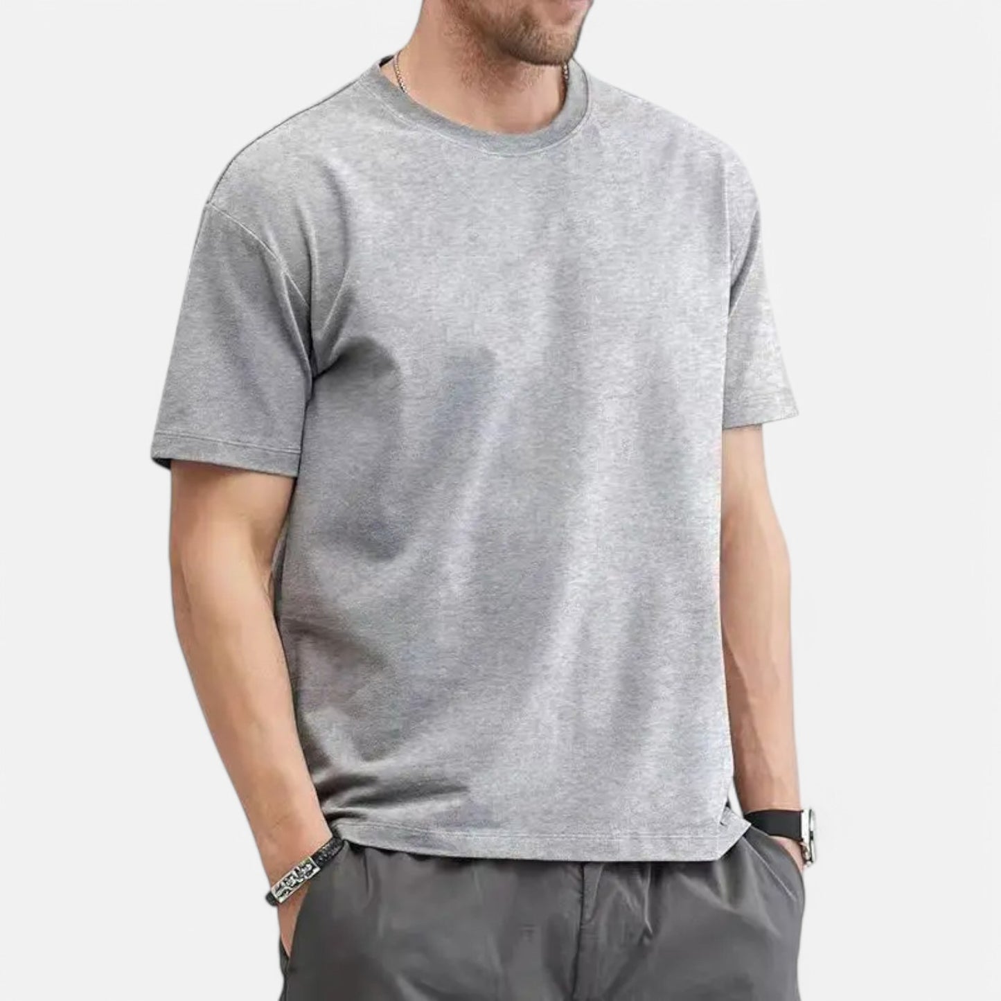 Chardon | Men’s Cotton Tee – Classic, Clean, Everyday