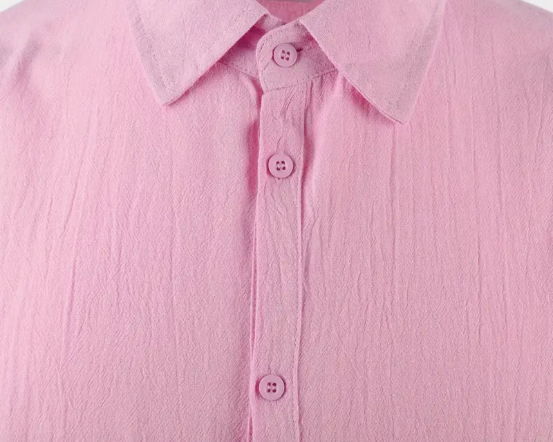 Chardon | Men’s Cotton-Linen Shirt – Easy, Timeless, Autumn-Ready