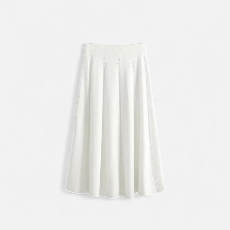 Chardon | Women’s Mid-Length Knitted Skirt