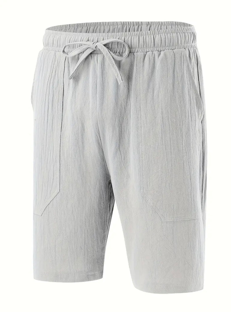 Chardon | Men’s Linen-Cotton Shorts – Light, Cool, Refined