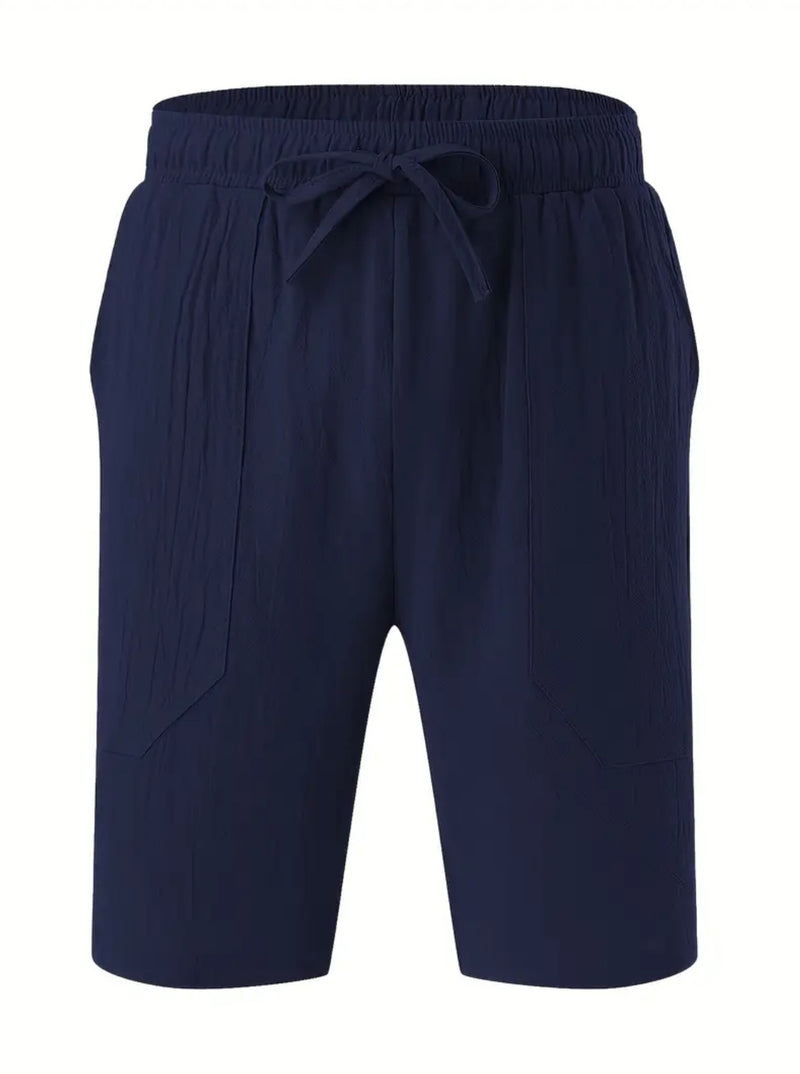 Chardon | Men’s Linen-Cotton Shorts – Light, Cool, Refined